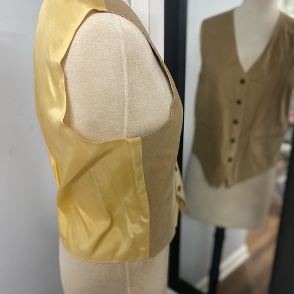 VNTG 70s CORDUROY JACKET&VEST SET WESTERN STYLE BY SEARS AND ROEBUCK - Picture 8 of 16